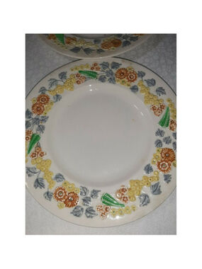 Golden‎ Dawn Antique George Jones & Sons Dinner plates x 10